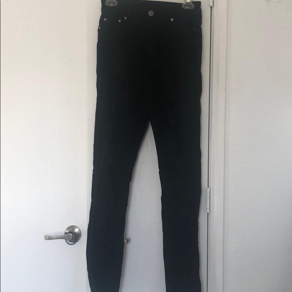 Black jeans w/ holes